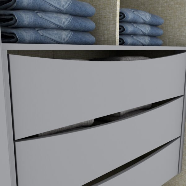 Ropero de 6 Ptas con Espejos