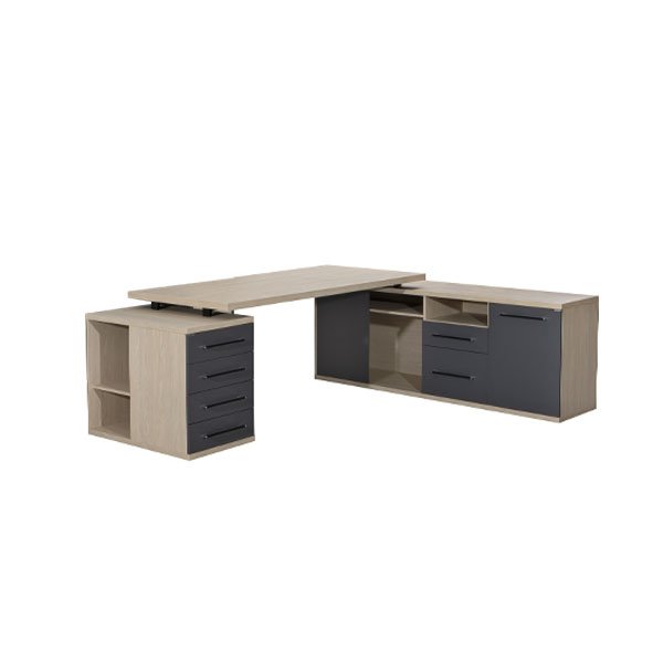 evolution-derecho-abba-muebles Escritorio con Balcón lado Derecho - Entrega Inmediata