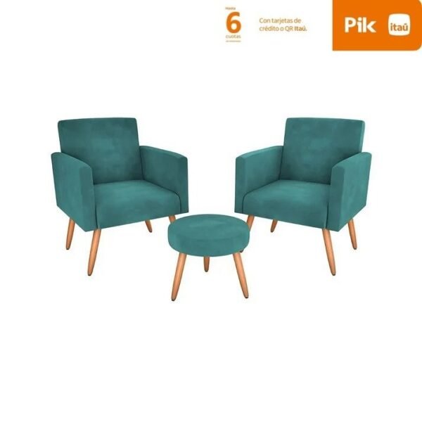 JUEGO DE LIVING/OFICINA