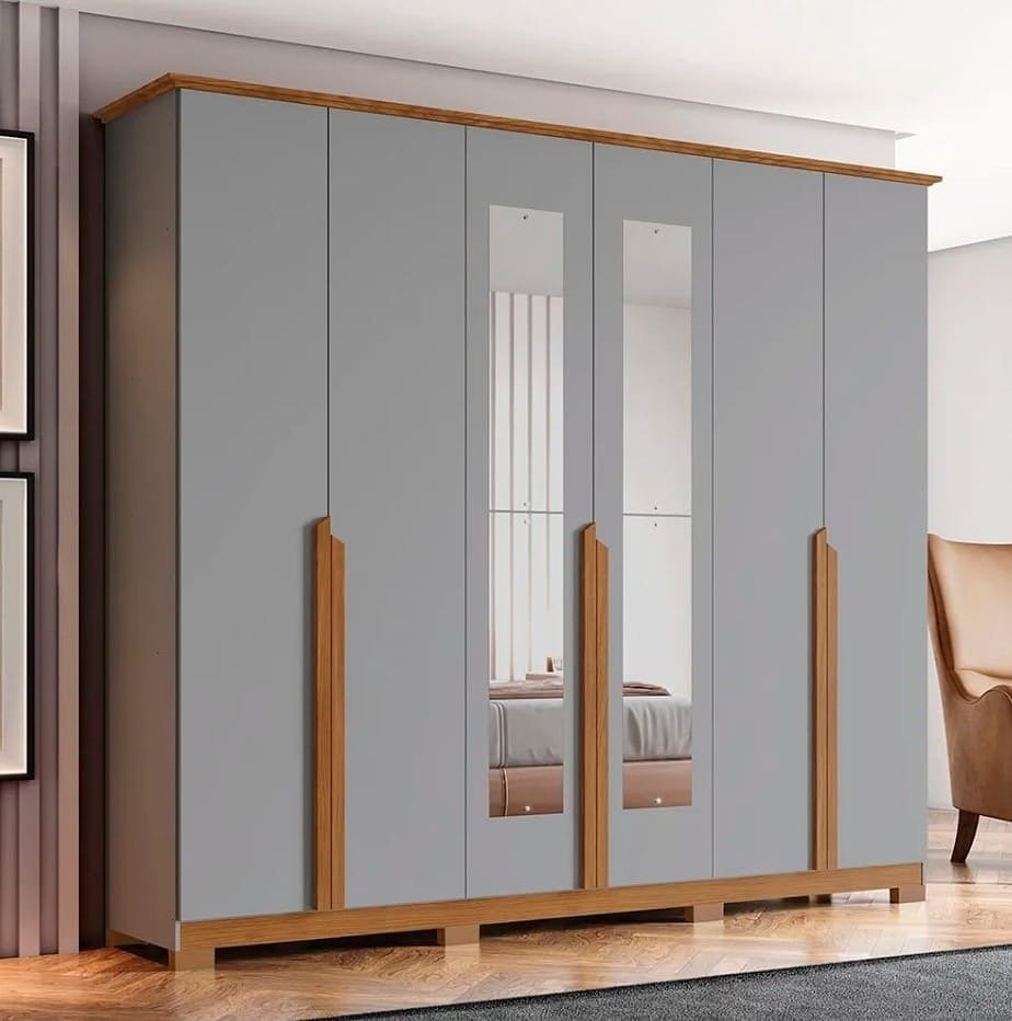 Ropero de 6 Ptas con Espejos