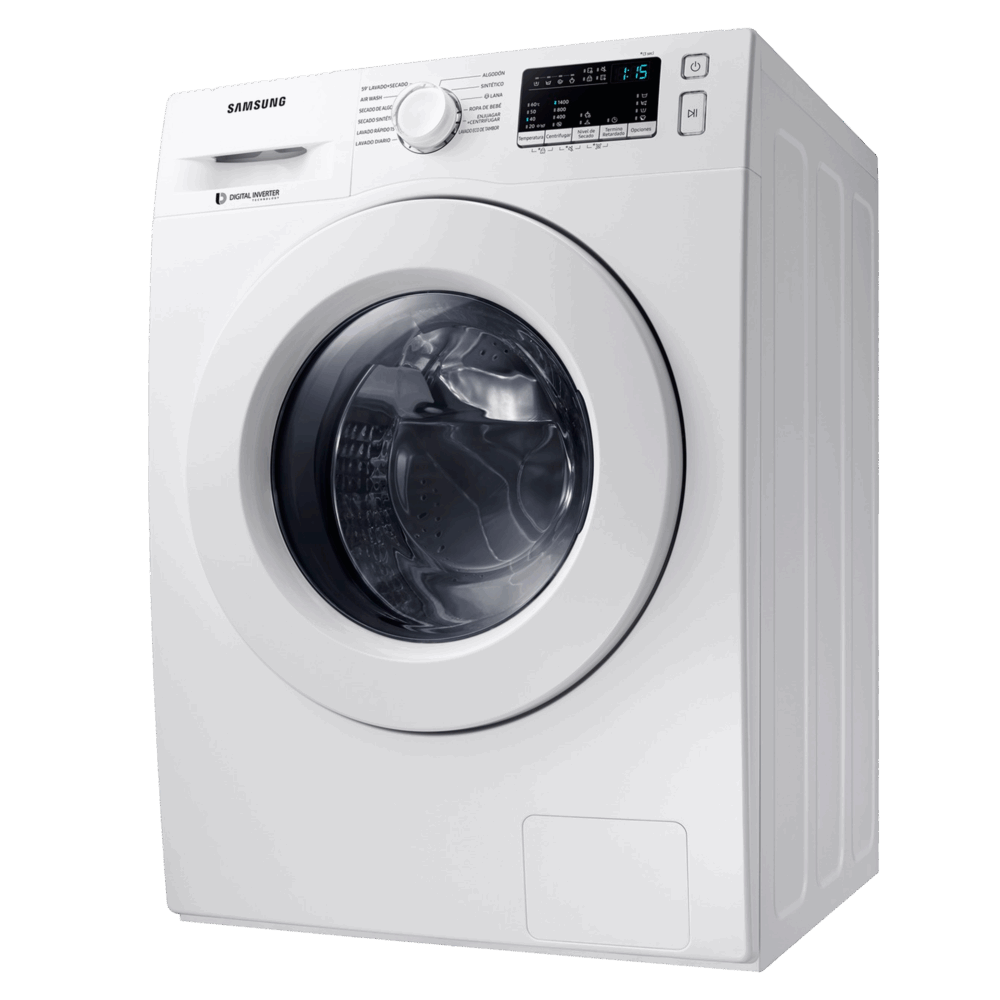 LAVASECARROPAS SAMSUNG 11KG SECADO 7KG ECO BUBBLE C/ FRONTAL 1400RPM WHITE WD11M4473MW/ZS - G