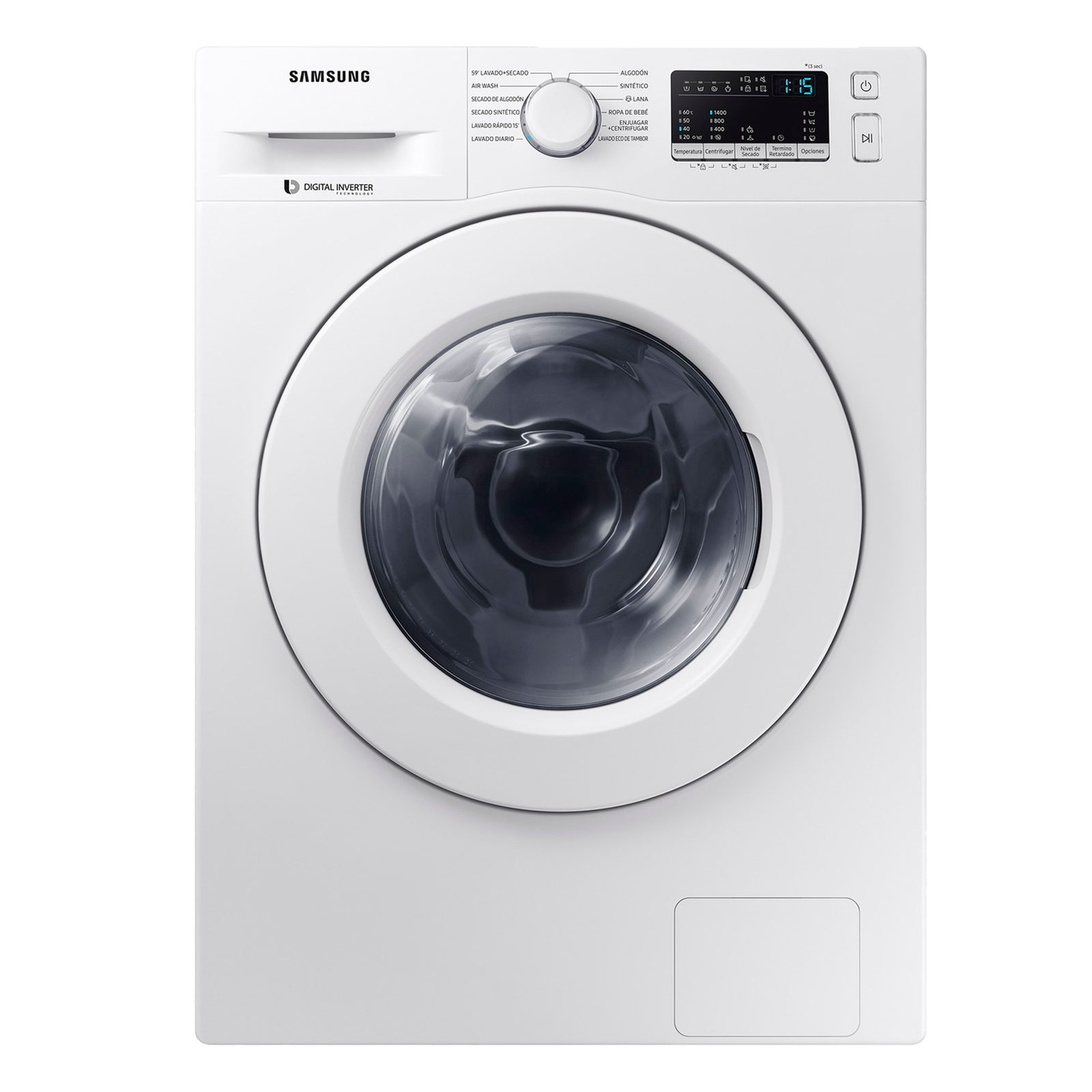 LAVASECARROPAS SAMSUNG 11KG SECADO 7KG ECO BUBBLE C/ FRONTAL 1400RPM WHITE WD11M4473MW/ZS - G