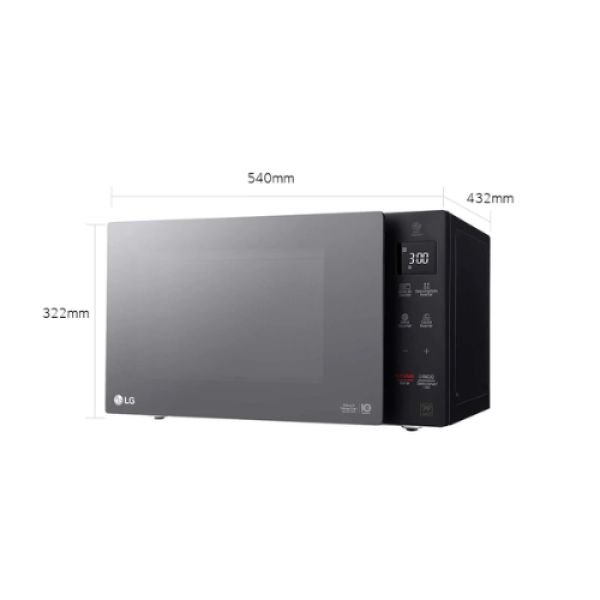 MICROONDAS LG 42LTS MH8236GIR INVERTER 1200W NEGRO