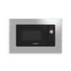 MICROONDAS BOSCH 20 LTS BEL623MS3 EMPOTRABLE GRILL 800 W 5 NIVELES ACERO INOX SERIE 2