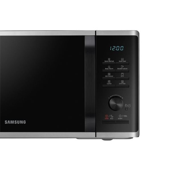 MICROONDAS SAMSUNG 23L C/ GRILL 800W SILVER MG23K3515AS/EC - E