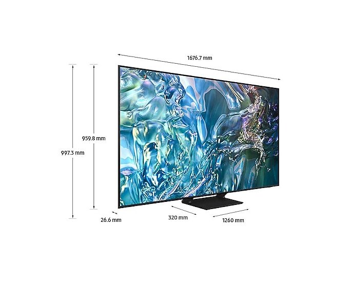 SAMSUNG TV 85" SMART QLED QN85Q60DAPXPA