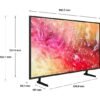 SAMSUNG TV 43" SMART CRYSTAL UHD 4K DU7000 UN43DU7000PXPA