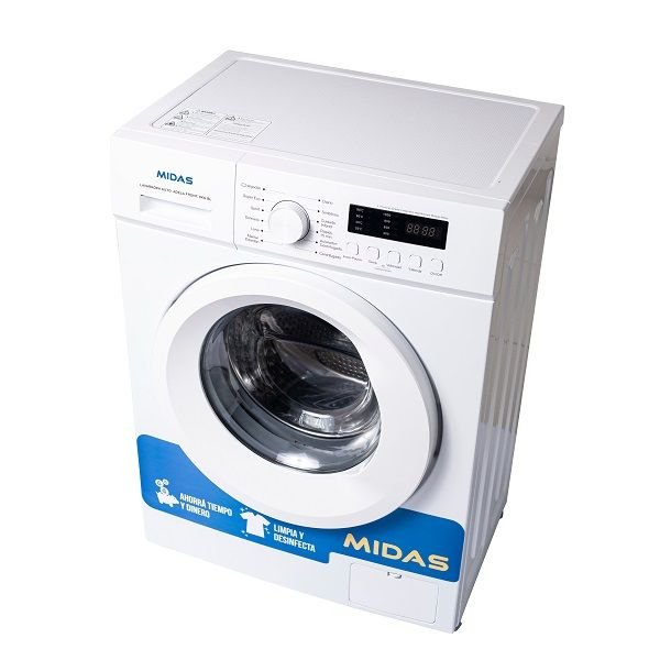 LAVARROPAS MIDAS AUTO ADELA FRONTAL 8KG BLANCO