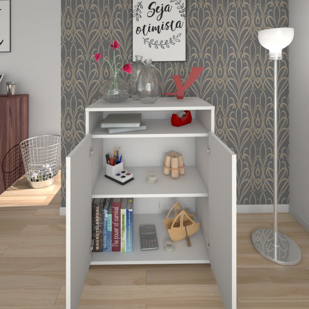 Armario Bajo de 2 Puertas - Entrega Inmediata