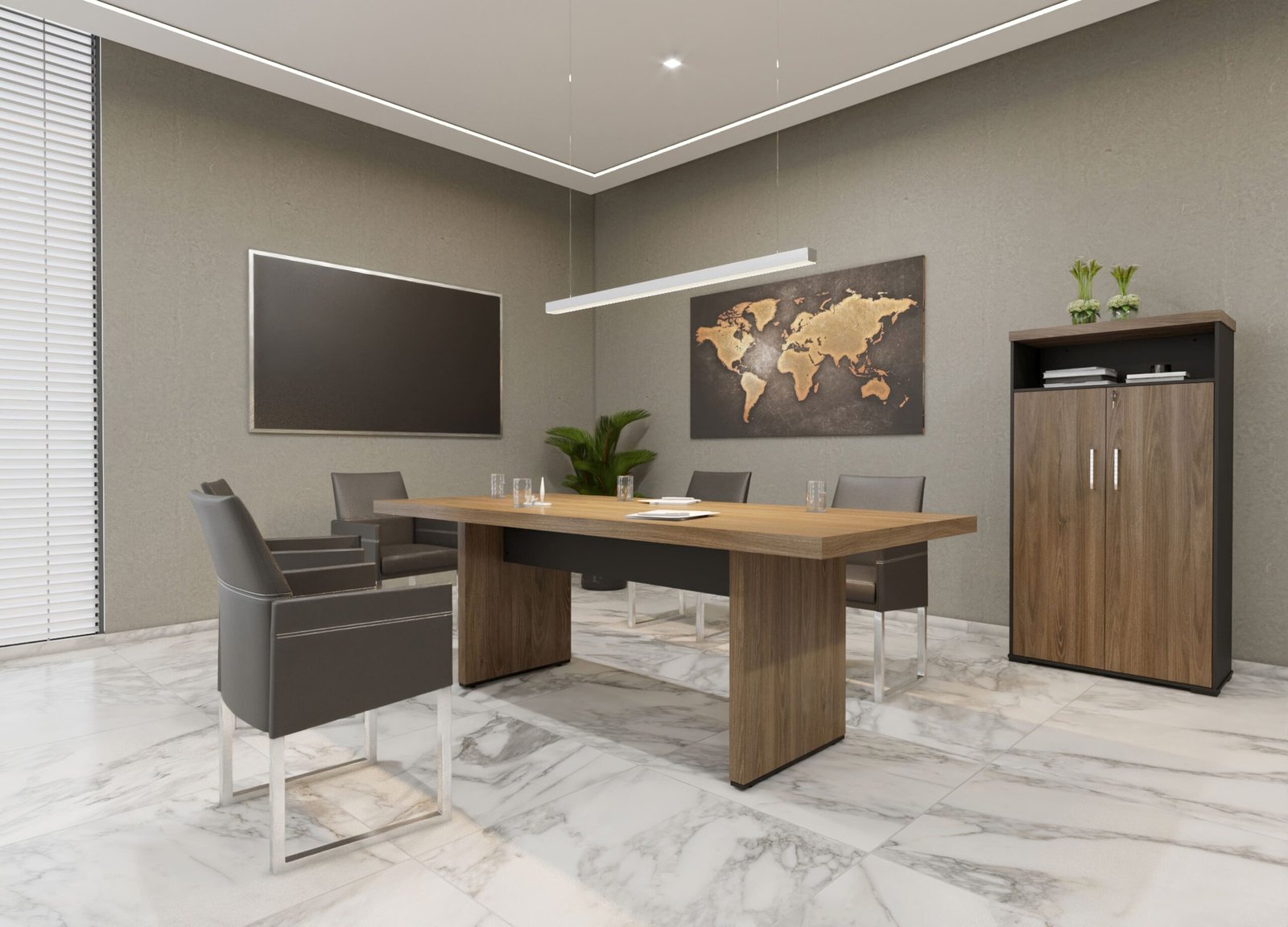 Armario Alto de 2 Puertas - Entrega Inmediata