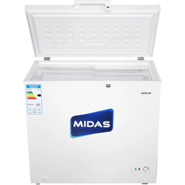 CONGELADOR MIDAS HORIZONTAL 249LTRS (REAL 200 LT) MD-CF249 D/F BLANCO