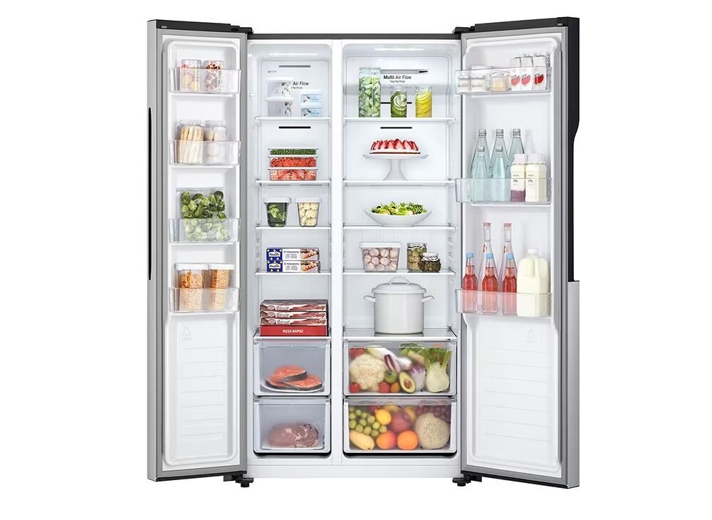 HELADERA LG GS51MPP SBS 508 LTS INOX