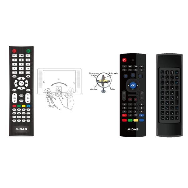 TV MIDAS 55" UHD MD-SMTV55A LED SMART