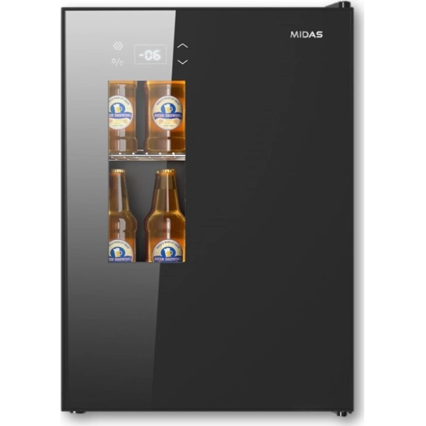 EXHIBIDORA CERVECERA MIDAS 86LTS. SUB ZERO NEGRO