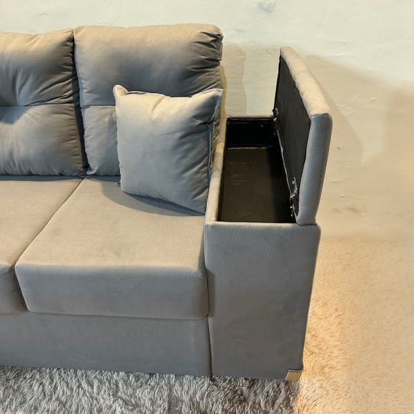 Sofá  3L + Chaise c/ Baul