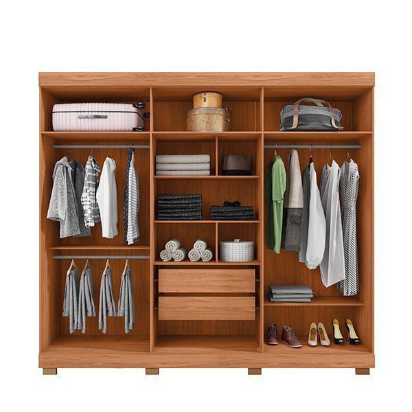 Ropero 6 puertas con espejo