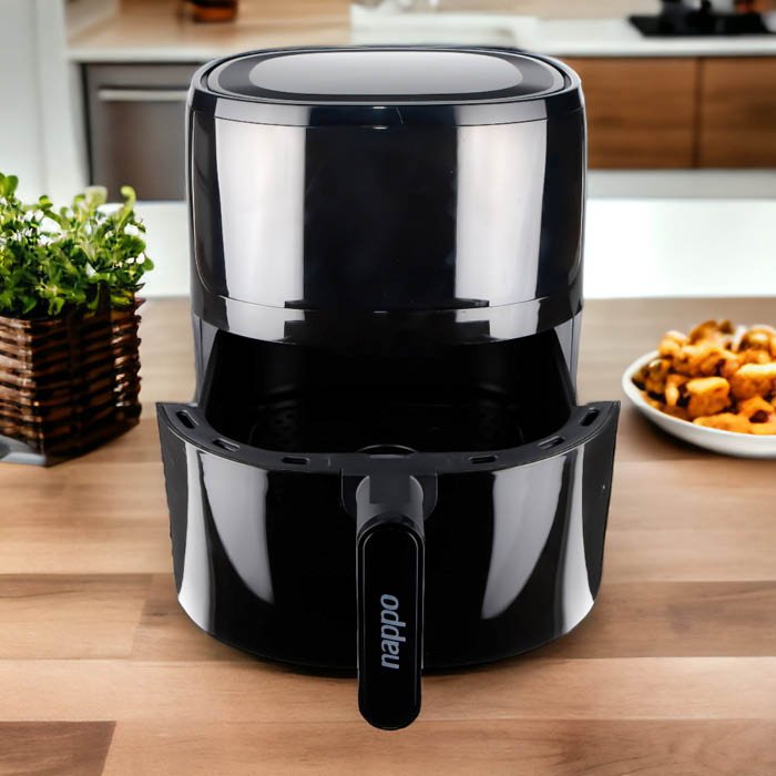 FREIDORA DIGITAL SIN ACEITE 5,7L C/VISOR BK