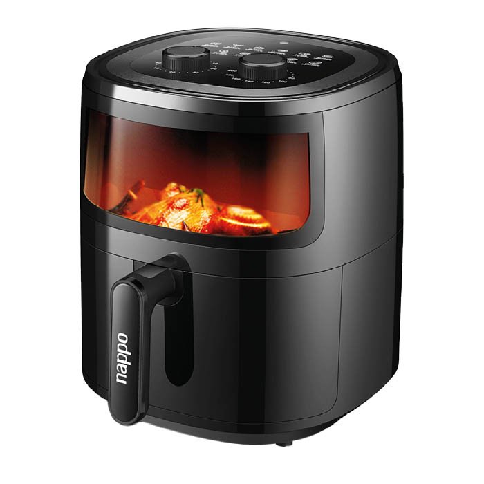 630344-3 FREIDORA MECANICA SIN ACEITE 5,7L NEGRA