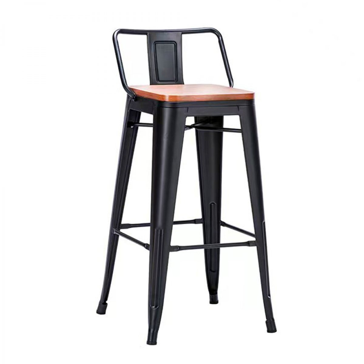 BUTACA CON ASIENTO DE MADERA - Entrega Inmediata