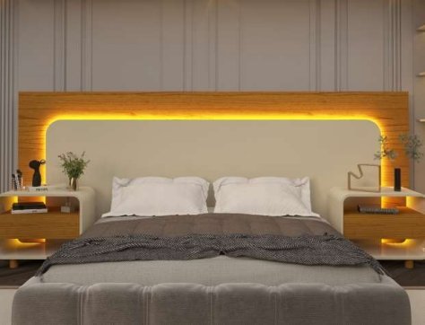 Conjunto de Cabecera + Mesita de Luz