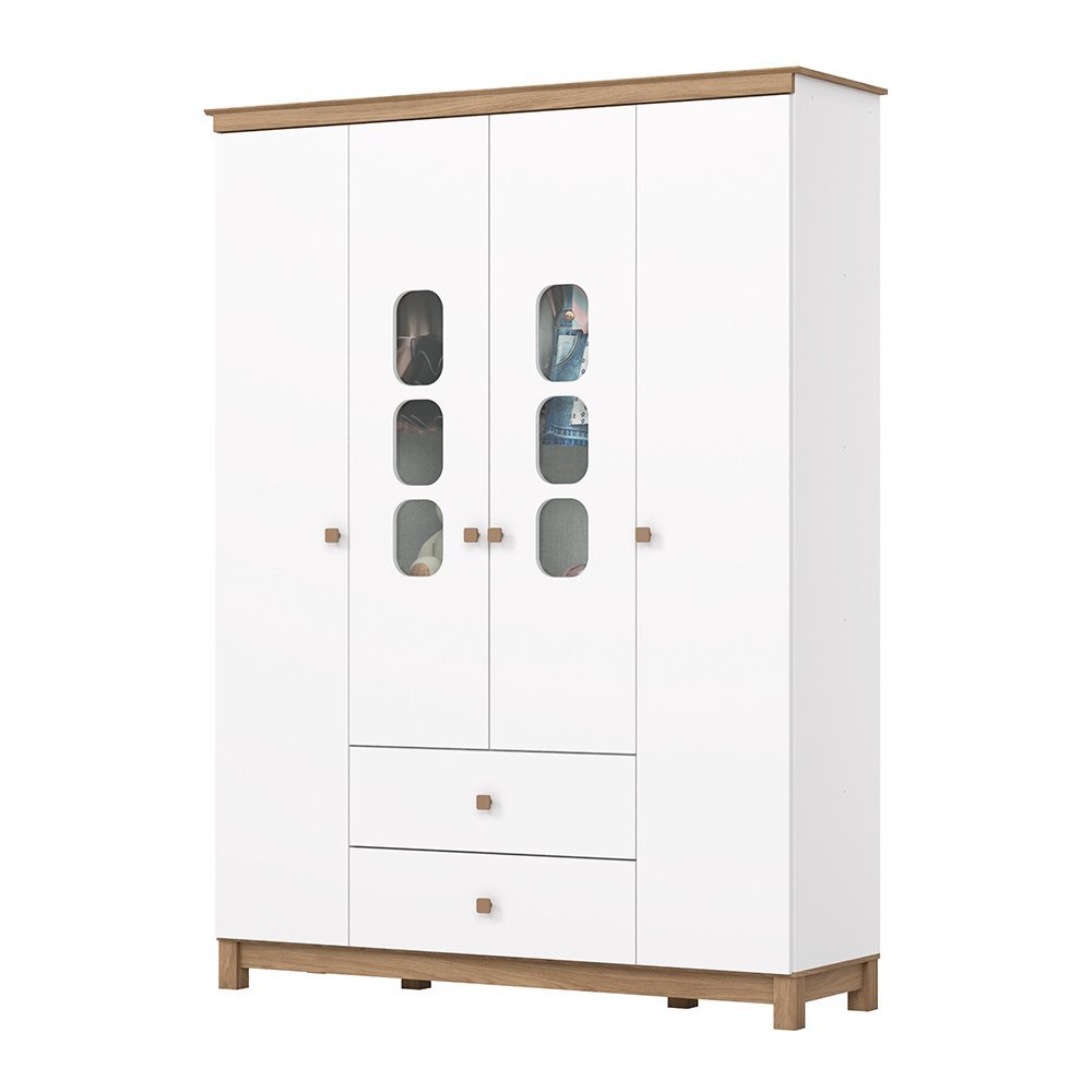 Comoda 4 cajones 1 puerta