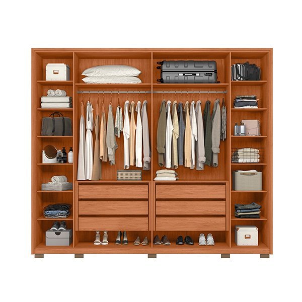 Ropero 6 puertas con espejo