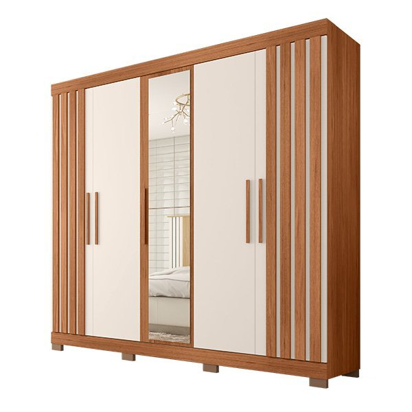 Ropero 5 puertas con espejo