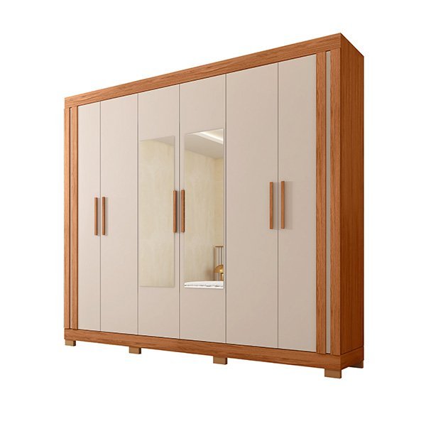 Ropero 6 puertas con espejo