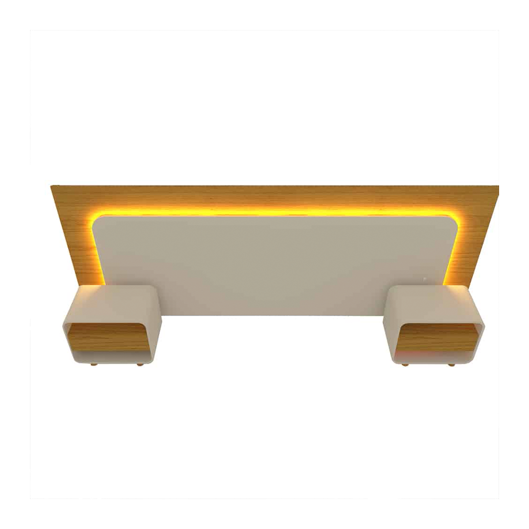 Conjunto de Cabecera + Mesita de Luz