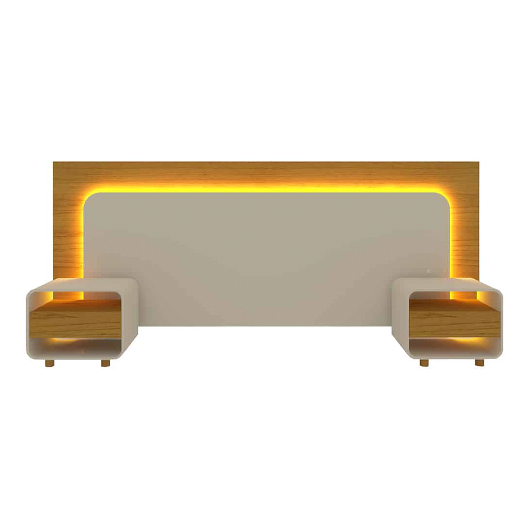 Conjunto de Cabecera + Mesita de Luz