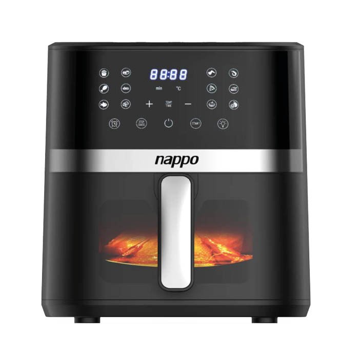 FREIDORA SIN ACEITE NAPPO DIGITAL 7L NEGRA NEF-218