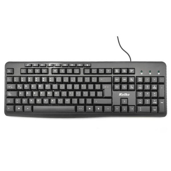 TECLADO KOLKE MULTIMEDIA EN ESPAÑOL KET-701