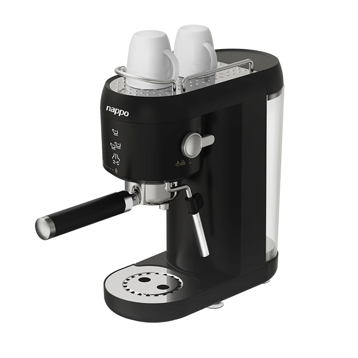 CAFETERA ESPRESSO CON BOMBA NAPPO NEC-241 NEGRA