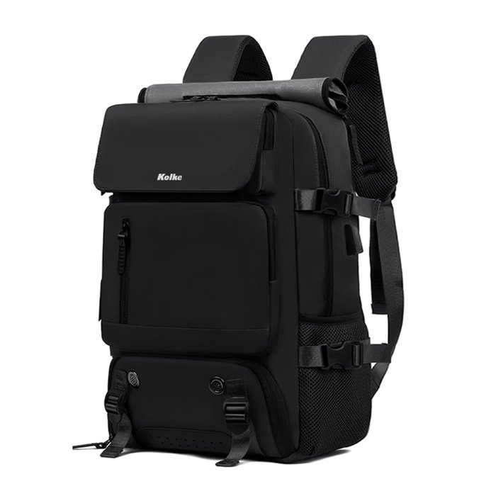 MOCHILA DE VIAJES HIKES KVM-720 NEGRA