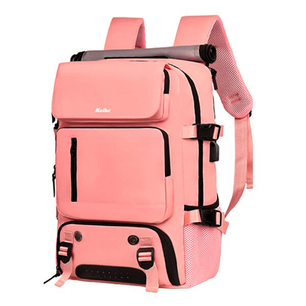 MOCHILA DE VIAJES HIKES KVM-720 ROSA