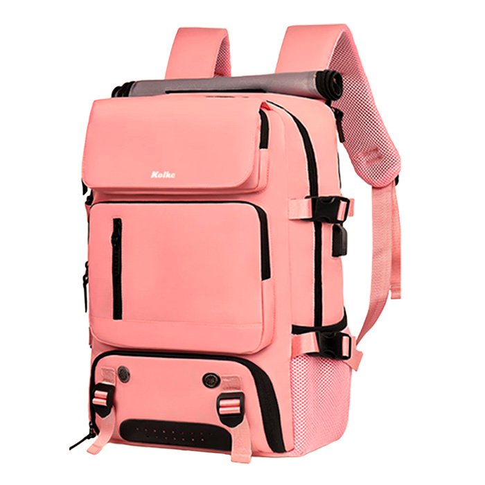 MOCHILA DE VIAJES HIKES KVM-720 ROSA