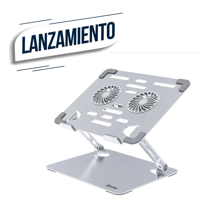 SOPORTE COOLER DE METAL PARA NOTEBOOK KVS-768