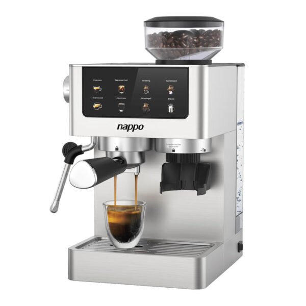 630964-3 CAFETERA ESPRESSO BARISTA DELUXE 6 EN 1 C/MOLINILLO DE CAFE Y ESPUMADOR NEC-339