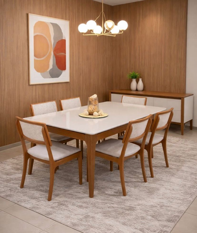 Juego de Comedor 6 Sillas - Entrega Inmediata