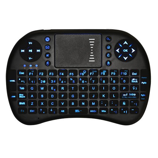 MINI TECLADO INALAMBRICO RETROILUMINADO KET-1107