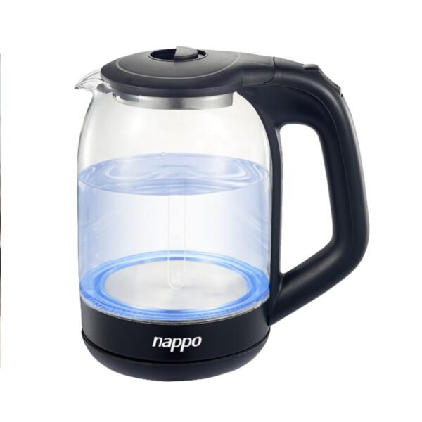 NEJ-123 NG JARRA ELECTRICA DE VIDRIO C/LUZ LED NAPPO NEJ-123 NEGRA