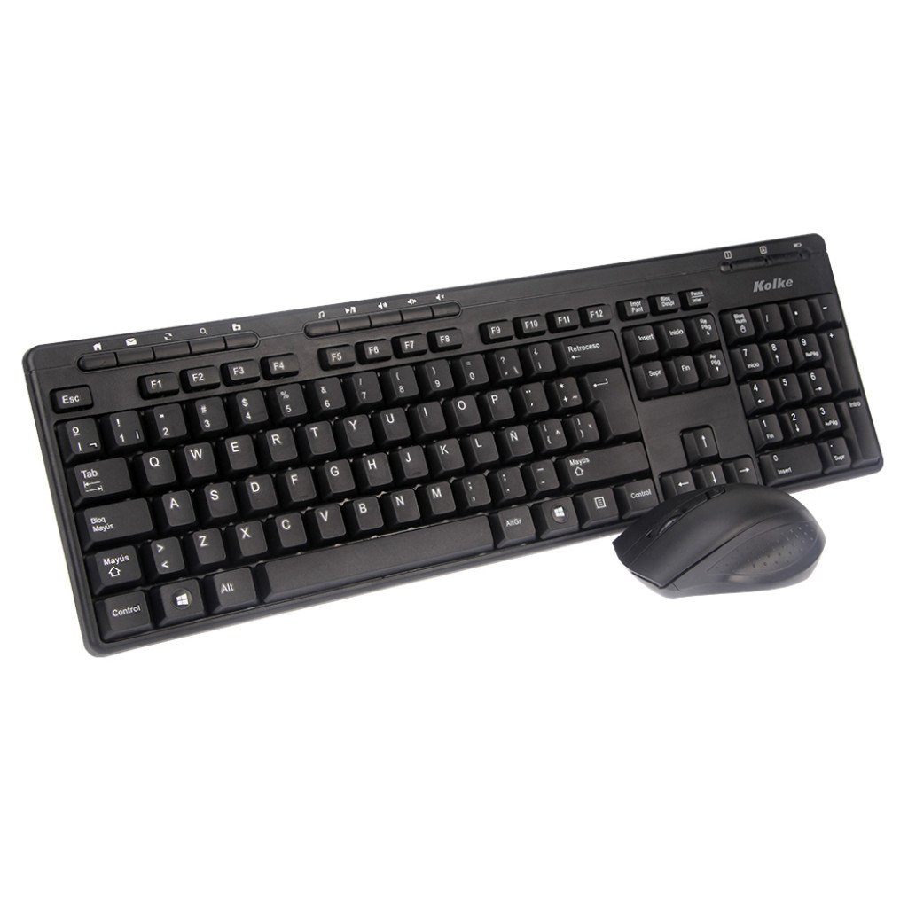 KIT TECLADO Y MOUSE INALAMBRICOS KEK-195