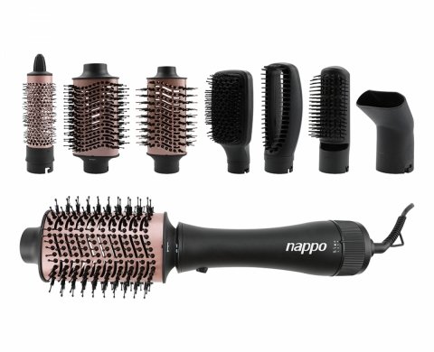 CEPILLO SECADOR MULTIFUNCIÓN 7 EN 1 NPS-204 NAPPO